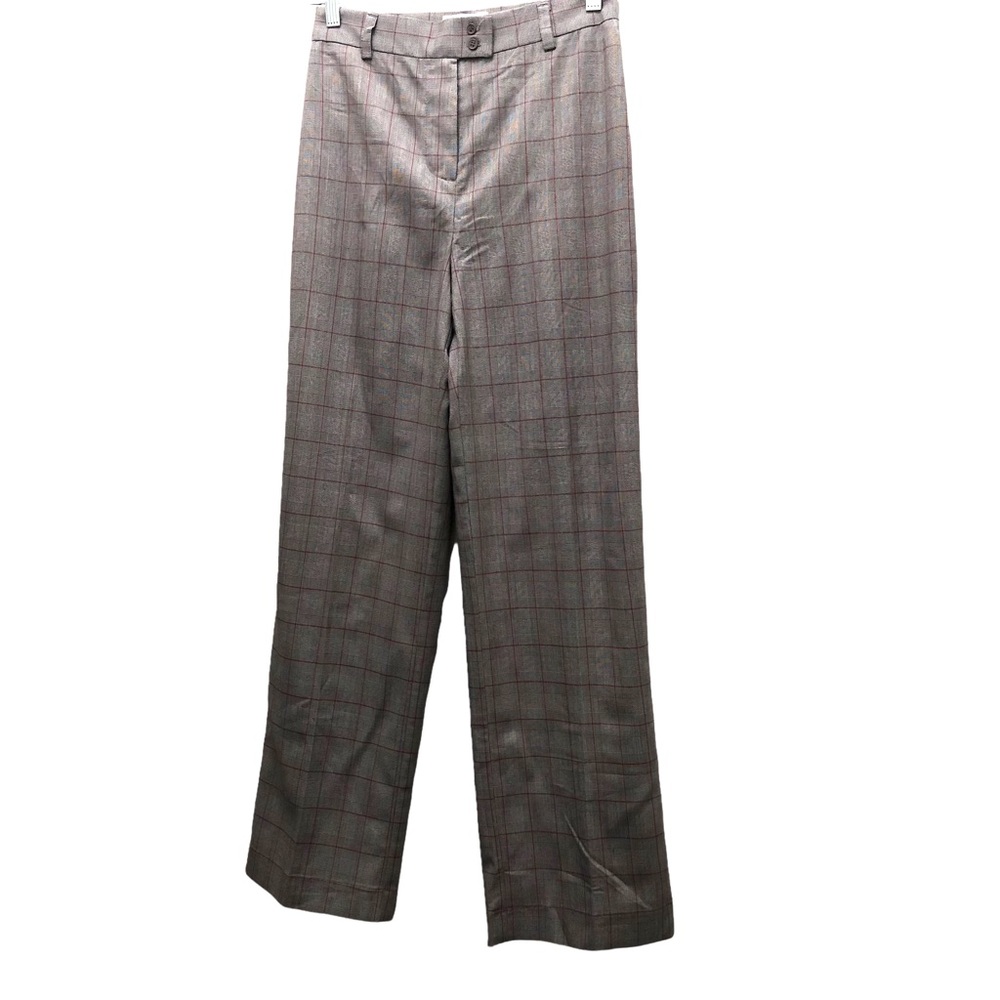 Chadwick's Striped Dress Pants Women's Size 10 Tan/Red